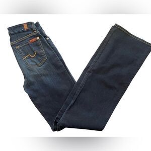 7 for All Mankind, Kimmie Bootcut High rise Jeans, 24